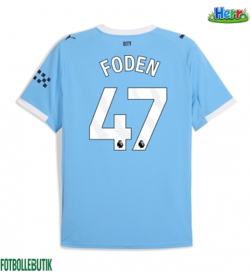 Manchester City Phil Foden #47 Hemmatröja 2025-26 Kortärmad